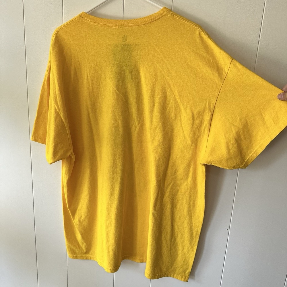 Junk Food Mickey Mouse Graphic Tee Yellow Oversized Disney Vintage Style XL NWT - Picture 4 of 8